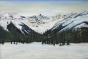 Kananaskis Provincial Park  (Winter Mountains)